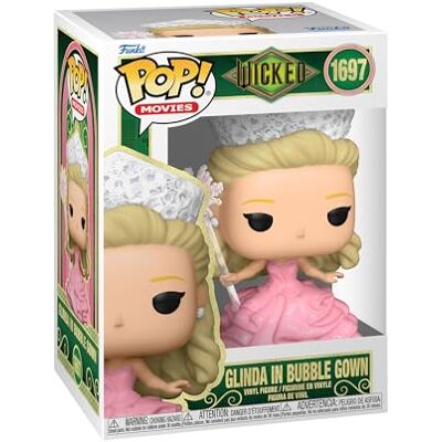 Funko Pop! Movies: WKD Wicked Vinylfiguurtje om te verzamelen, cadeau-idee, officieel product, speelgoed voor kinderen en volwassenen, filmfans, modelfiguur voor verzamelaars en Funko Pop! Movies: WKD Wicked Vinylfiguurtje om te verzamelen, cadeau-idee, officieel product, speelgoed voor kinderen en volwassenen, filmfans, modelfiguur voor verzamelaars en