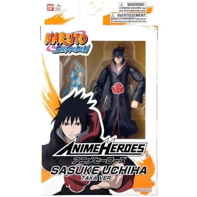 BANDAI Anime Heroes Naruto Shippuden Anime Heroes figuur 17 cm Sasuke Taka 36967 BANDAI Anime Heroes Naruto Shippuden Anime Heroes figuur 17 cm Sasuke Taka 36967