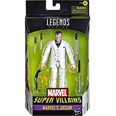 Hasbro Marvel Legends Series Marvel'S Jigsaw Playsets speelgoedfiguren, meerkleurig (F34345L00) Hasbro Marvel Legends Series Marvel'S Jigsaw Playsets speelgoedfiguren, meerkleurig (F34345L00)