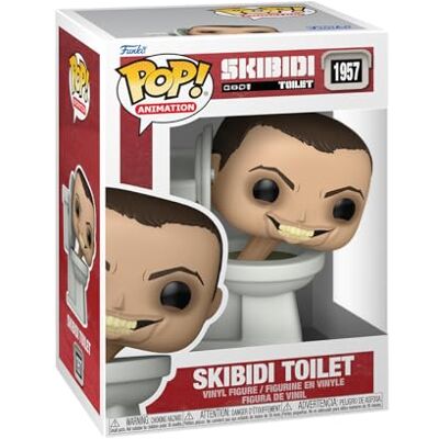 Funko Pop! Vinyl: Skibidi Toilet Skibidi Toilet Vinyl verzamelfiguur Cadeau-idee Officieel product Speelgoed voor kinderen en volwassenen Ad Icons Fans Funko Pop! Vinyl: Skibidi Toilet Skibidi Toilet Vinyl verzamelfiguur Cadeau-idee Officieel product Speelgoed voor kinderen en volwassenen Ad Icons Fans