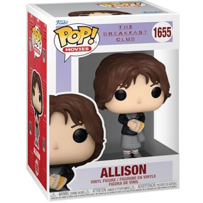 Funko Pop! Movies: TBC Allison Reynolds Breakfast Club Verzamelfiguur van vinyl Cadeau-idee Officieel product Speelgoed voor kinderen en volwassenen Filmfans Funko Pop! Movies: TBC Allison Reynolds Breakfast Club Verzamelfiguur van vinyl Cadeau-idee Officieel product Speelgoed voor kinderen en volwassenen Filmfans
