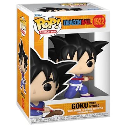 Funko Pop! Animatie: Dragon Ball Goku (Nyoibou) Vinyl verzamelfiguur cadeau-idee officieel product speelgoed voor kinderen en volwassenen anime fans Funko Pop! Animatie: Dragon Ball Goku (Nyoibou) Vinyl verzamelfiguur cadeau-idee officieel product speelgoed voor kinderen en volwassenen anime fans