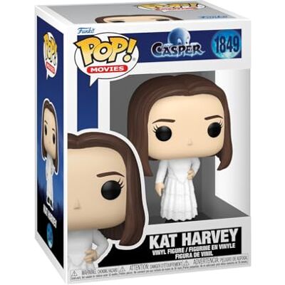 Funko Pop! Movies: Casper 30th Kat Kathleen Kat Harvey Casper (1995) Vinyl verzamelfiguur Cadeau-idee Officiële merchandising Speelgoed voor kinderen en volwassenen Horror Fans Funko Pop! Movies: Casper 30th Kat Kathleen Kat Harvey Casper (1995) Vinyl verzamelfiguur Cadeau-idee Officiële merchandising Speelgoed voor kinderen en volwassenen Horror Fans
