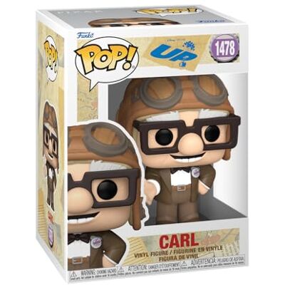 Funko Pop! Disney: UP Carl Fredricksen Vinyl figuur om te verzamelen Cadeau-idee Officiële Producten Speelgoed voor Kinderen en Volwassenen Filmfans Funko Pop! Disney: UP Carl Fredricksen Vinyl figuur om te verzamelen Cadeau-idee Officiële Producten Speelgoed voor Kinderen en Volwassenen Filmfans