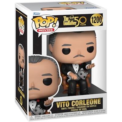 Funko Pop! Movies: The Godfather 50th Vito Corleone Vinyl figuur om te verzamelen Cadeau-idee Officiële Producten Speelgoed voor Kinderen en Volwassenen Filmfans Funko Pop! Movies: The Godfather 50th Vito Corleone Vinyl figuur om te verzamelen Cadeau-idee Officiële Producten Speelgoed voor Kinderen en Volwassenen Filmfans