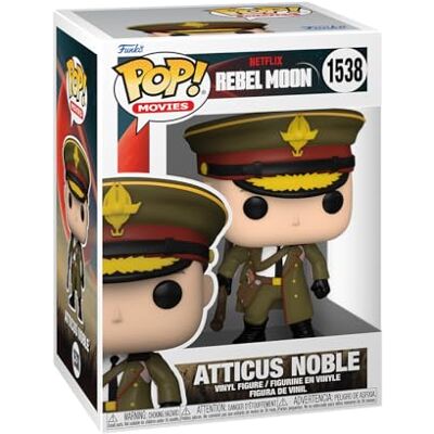 Funko Pop! Movies: RM Atticus Noble Rebel Moon Vinyl figuur om te verzamelen Cadeau-idee Officiële Producten Speelgoed voor Kinderen en Volwassenen Filmfans Funko Pop! Movies: RM Atticus Noble Rebel Moon Vinyl figuur om te verzamelen Cadeau-idee Officiële Producten Speelgoed voor Kinderen en Volwassenen Filmfans