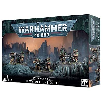 Games Workshop Warhammer 40k Astra Militarum Cadian Heavy Weapon Squad (2023) Games Workshop Warhammer 40k Astra Militarum Cadian Heavy Weapon Squad (2023)