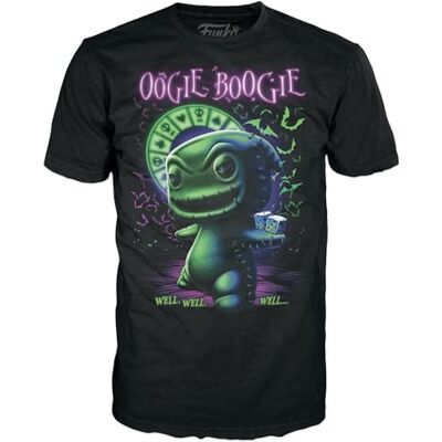 Funko : Boxed Tee: The Nightmare Before Christmas Oogie Large Funko : Boxed Tee: The Nightmare Before Christmas Oogie Large