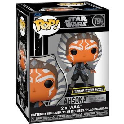 Funko Pop! Star Wars: Star Wars Ahsoka Tano Vinyl verzamelfiguur cadeau-idee officiële merchandise speelgoed voor kinderen en volwassenen filmfans Funko Pop! Star Wars: Star Wars Ahsoka Tano Vinyl verzamelfiguur cadeau-idee officiële merchandise speelgoed voor kinderen en volwassenen filmfans