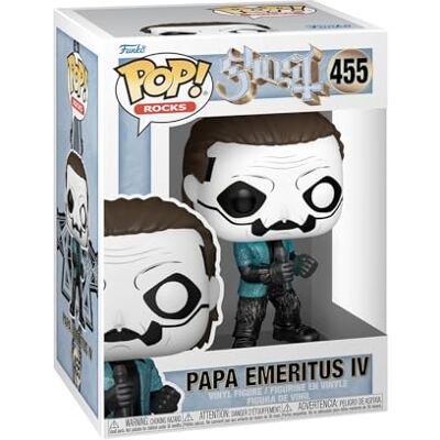 Funko Pop! Rocks: Ghost Glam Papa Glitter Ghost Band Vinyl verzamelfiguur Cadeau-idee Officieel product Speelgoed voor kinderen en volwassenen Music Fans Funko Pop! Rocks: Ghost Glam Papa Glitter Ghost Band Vinyl verzamelfiguur Cadeau-idee Officieel product Speelgoed voor kinderen en volwassenen Music Fans
