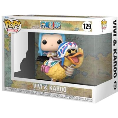 Funko Pop! Ride : OP Vivi & Karoo One Piece Vinyl verzamelfiguur Cadeau-idee Officieel product Speelgoed voor kinderen en volwassenen Anime Fans Funko Pop! Ride : OP Vivi & Karoo One Piece Vinyl verzamelfiguur Cadeau-idee Officieel product Speelgoed voor kinderen en volwassenen Anime Fans