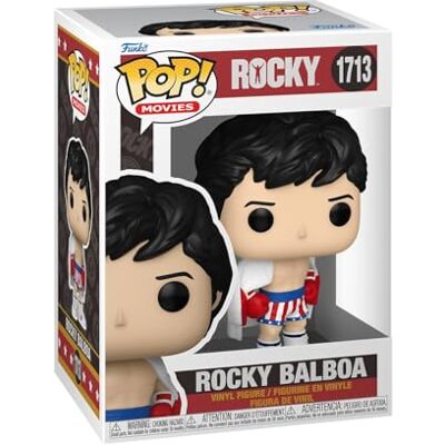 Funko Pop Movies: Rocky Balboa Vinyl verzamelfiguur Rocky Franchise Cadeau-idee Officieel product Speelgoed voor kinderen en volwassenen Funko Pop Movies: Rocky Balboa Vinyl verzamelfiguur Rocky Franchise Cadeau-idee Officieel product Speelgoed voor kinderen en volwassenen