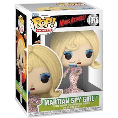 Funko POP Films: Mars Attacks Alien Woman Mars Attacks Film Vinyl verzamelfiguur Cadeau-idee Officieel product Speelgoed voor kinderen en volwassenen Films Fans Funko POP Films: Mars Attacks Alien Woman Mars Attacks Film Vinyl verzamelfiguur Cadeau-idee Officieel product Speelgoed voor kinderen en volwassenen Films Fans