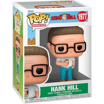 Funko Pop! TV: King Of The Hill, Hank Hill, vinyl verzamelfiguur, cadeau-idee, officieel product, speelgoed voor kinderen en volwassenen, cartoons, figuren voor verzamelaars Funko Pop! TV: King Of The Hill, Hank Hill, vinyl verzamelfiguur, cadeau-idee, officieel product, speelgoed voor kinderen en volwassenen, cartoons, figuren voor verzamelaars