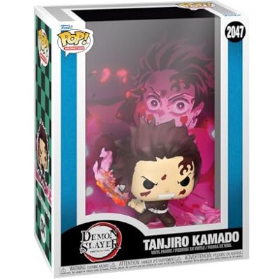 Funko Pop! Game Cover: Demon Slayer, Tanjiro, verzamelfiguur, vinyl, cadeau-idee, officiële goederen, speelgoed voor kinderen en volwassenen, anime-fans, modelfiguur voor Funko Pop! Game Cover: Demon Slayer, Tanjiro, verzamelfiguur, vinyl, cadeau-idee, officiële goederen, speelgoed voor kinderen en volwassenen, anime-fans, modelfiguur voor