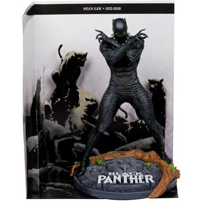 McFarlane Speelgoed Marvel Black Panther collectie schaal 1:10e met scène (Marvel Knights #4) McFarlane Speelgoed Marvel Black Panther collectie schaal 1:10e met scène (Marvel Knights #4)