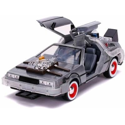 Jada Toys 253255027 Time Machine (Back to the Future 3), 1:24, Die-Cast voertuig Jada Toys 253255027 Time Machine (Back to the Future 3), 1:24, Die-Cast voertuig