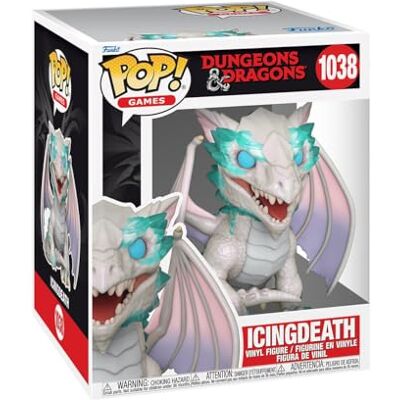 Funko Pop! Super: Dungeons & Dragons S2 Icingdeath Vinyl verzamelfiguur Cadeau-idee Officiële merchandising Speelgoed voor kinderen en volwassenen Video Games Fans Funko Pop! Super: Dungeons & Dragons S2 Icingdeath Vinyl verzamelfiguur Cadeau-idee Officiële merchandising Speelgoed voor kinderen en volwassenen Video Games Fans