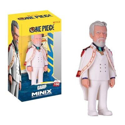 MINIX TV Series #186 One Piece Monkey D. GARP Figurine à Collectionner 12 cm MINIX TV Series #186 One Piece Monkey D. GARP Figurine à Collectionner 12 cm