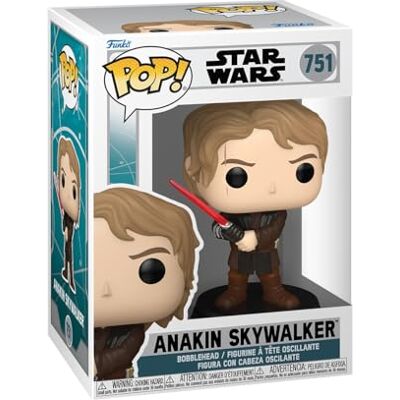 Funko Pop! Star Wars: Ahsoka, Anakin Skywalker, Star Wars Ahsoka, verzamelfiguur, vinyl figuur, cadeau-idee, officieel product, speelgoed voor kinderen en volwassenen, tv-fans Funko Pop! Star Wars: Ahsoka, Anakin Skywalker, Star Wars Ahsoka, verzamelfiguur, vinyl figuur, cadeau-idee, officieel product, speelgoed voor kinderen en volwassenen, tv-fans