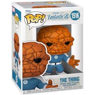 Funko Pop! Marvel: Fantastic Four (2025) The Thing Vinyl verzamelfiguur Cadeau-idee Officieel product Speelgoed voor kinderen en volwassenen Filmfans Funko Pop! Marvel: Fantastic Four (2025) The Thing Vinyl verzamelfiguur Cadeau-idee Officieel product Speelgoed voor kinderen en volwassenen Filmfans