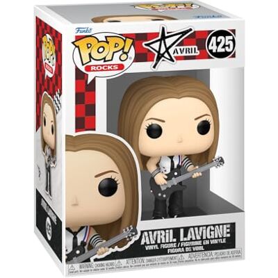 Funko Pop! Rocks: Avril Lavigne (Complicated) Vinyl verzamelfiguur cadeau-idee officieel product speelgoed voor kinderen en volwassenen muziekfans modelfiguur voor Funko Pop! Rocks: Avril Lavigne (Complicated) Vinyl verzamelfiguur cadeau-idee officieel product speelgoed voor kinderen en volwassenen muziekfans modelfiguur voor