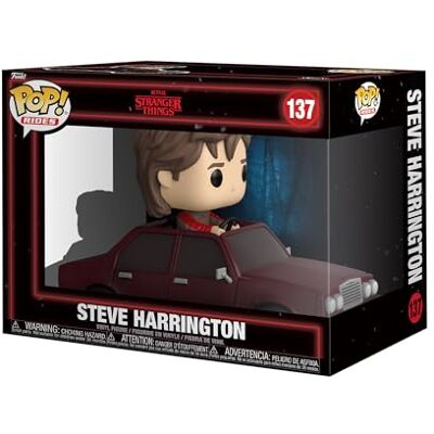 Funko Pop! Rides: Stranger Things Steve Harrington Vinyl figuur om te verzamelen Cadeau-idee Officieel product Speelgoed voor kinderen en volwassenen TV-fans Modelfiguur voor Funko Pop! Rides: Stranger Things Steve Harrington Vinyl figuur om te verzamelen Cadeau-idee Officieel product Speelgoed voor kinderen en volwassenen TV-fans Modelfiguur voor