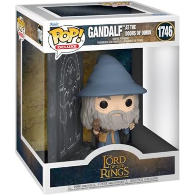 Funko Pop Deluxe: Lord Of The Rings S8, Gandalf, verzamelfiguur, vinyl figuur, cadeau-idee, officiële merchandise, speelgoed voor kinderen en volwassenen, filmfan Funko Pop Deluxe: Lord Of The Rings S8, Gandalf, verzamelfiguur, vinyl figuur, cadeau-idee, officiële merchandise, speelgoed voor kinderen en volwassenen, filmfan
