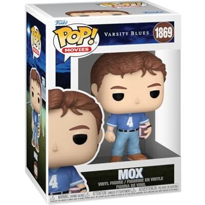 Funko Pop! Movies: Varsity Blues – MOX – sleutelhanger – minifiguur van vinyl om te verzamelen – cadeau-idee – officiële merchandise – filmfans – minifiguur Funko Pop! Movies: Varsity Blues – MOX – sleutelhanger – minifiguur van vinyl om te verzamelen – cadeau-idee – officiële merchandise – filmfans – minifiguur
