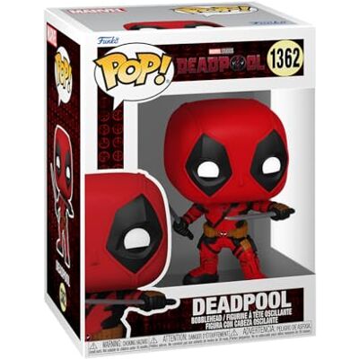 Funko Pop! Marvel: Deadpool & Wolverine Deadpool Verzamelbare Vinyl Figuur Cadeau-Ideeën Officiële Producten Speelgoed voor Kinderen & Volwassenen Filmfans Funko Pop! Marvel: Deadpool & Wolverine Deadpool Verzamelbare Vinyl Figuur Cadeau-Ideeën Officiële Producten Speelgoed voor Kinderen & Volwassenen Filmfans
