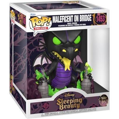 Funko Pop! Deluxe: Maleficent On Bridge Doornroosje Doornroosje Verzamelbaar Vinyl Figuur Cadeau-idee Officiële Producten Speelgoed voor Kinderen en Volwassenen Funko Pop! Deluxe: Maleficent On Bridge Doornroosje Doornroosje Verzamelbaar Vinyl Figuur Cadeau-idee Officiële Producten Speelgoed voor Kinderen en Volwassenen