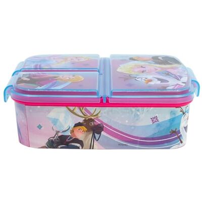 Stor Lunchbox voor kinderen, meervoudig met 3 vakken Frozen Stor Lunchbox voor kinderen, meervoudig met 3 vakken Frozen