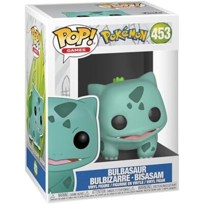 Funko Pop! Games: Pokemon Bulbasaur/Bulbizarre/Bisasam Bulbasaur Vinyl figuur om te verzamelen Cadeau-idee Officiële Producten Speelgoed voor Kinderen en Volwassenen Funko Pop! Games: Pokemon Bulbasaur/Bulbizarre/Bisasam Bulbasaur Vinyl figuur om te verzamelen Cadeau-idee Officiële Producten Speelgoed voor Kinderen en Volwassenen