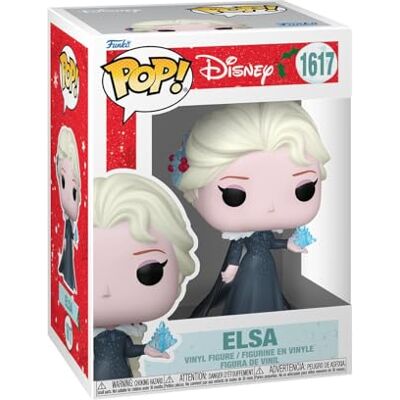 Funko Pop! Disney: Princess Holiday Elsa Vinyl verzamelfiguur Geschenkidee Officieel product Speelgoed voor kinderen en volwassenen Disney/Pixar Fans Funko Pop! Disney: Princess Holiday Elsa Vinyl verzamelfiguur Geschenkidee Officieel product Speelgoed voor kinderen en volwassenen Disney/Pixar Fans