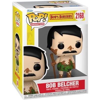 Funko Pop! TV: Bob's Burgers, Bob Belcher, verzamelbare vinyl figuur, cadeau-idee, officiële goederen, speelgoed voor kinderen en volwassenen, cartoon-fans, pop voor Funko Pop! TV: Bob's Burgers, Bob Belcher, verzamelbare vinyl figuur, cadeau-idee, officiële goederen, speelgoed voor kinderen en volwassenen, cartoon-fans, pop voor