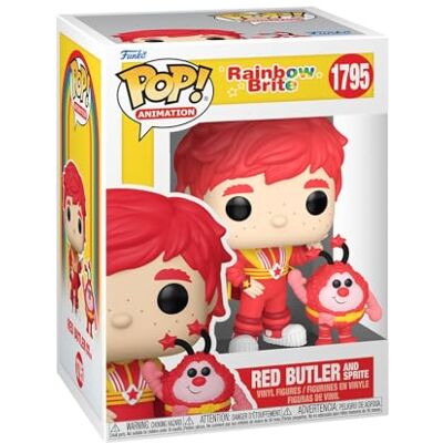Funko Pop & Buddy: Rainbow Brite, Red Butler & Romeo, verzamelfiguur, vinyl figuur, cadeau-idee, officieel product, speelgoed voor kinderen en volwassenen, tv-fans Funko Pop & Buddy: Rainbow Brite, Red Butler & Romeo, verzamelfiguur, vinyl figuur, cadeau-idee, officieel product, speelgoed voor kinderen en volwassenen, tv-fans