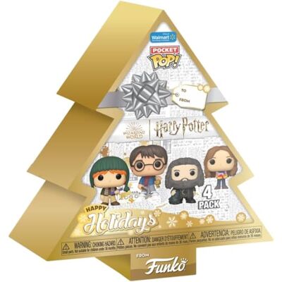 Funko Pocket Pop! HP Harry Potter Tree Holiday Box 8 stuks Sleutelhanger Vinyl minifiguur om te verzamelen fancy sleutelhanger kerstcadeau cadeau-idee Officiële producten Funko Pocket Pop! HP Harry Potter Tree Holiday Box 8 stuks Sleutelhanger Vinyl minifiguur om te verzamelen fancy sleutelhanger kerstcadeau cadeau-idee Officiële producten