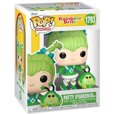 Funko Pop & Buddy: Rainbow Brite, Patty O'Green & Lucky, verzamelfiguur, vinyl figuur, cadeau-idee, officieel product, speelgoed voor kinderen en volwassenen, tv-fans Funko Pop & Buddy: Rainbow Brite, Patty O'Green & Lucky, verzamelfiguur, vinyl figuur, cadeau-idee, officieel product, speelgoed voor kinderen en volwassenen, tv-fans