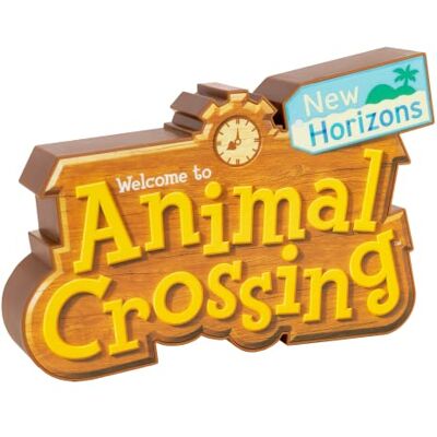 Paladone Animal Crossing Logo Leuchte Paladone Animal Crossing Logo Leuchte