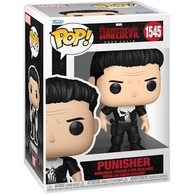 Funko Pop! Marvel: Daredevil Born Again Punisher Vinyl verzamelfiguur Cadeau-idee Officieel product Speelgoed voor kinderen en volwassenen TV-fans Figuur voor verzamelaars Funko Pop! Marvel: Daredevil Born Again Punisher Vinyl verzamelfiguur Cadeau-idee Officieel product Speelgoed voor kinderen en volwassenen TV-fans Figuur voor verzamelaars
