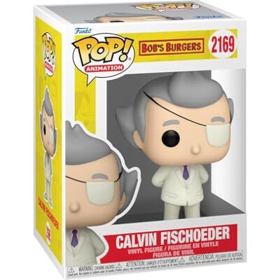 Funko Pop! TV: Bob's Burgers, Calvin Fischoeder Fischo, verzamelfiguur, vinyl, cadeau-idee, officiële goederen, speelgoed voor kinderen en volwassenen, cartoon-fans, figuur Funko Pop! TV: Bob's Burgers, Calvin Fischoeder Fischo, verzamelfiguur, vinyl, cadeau-idee, officiële goederen, speelgoed voor kinderen en volwassenen, cartoon-fans, figuur