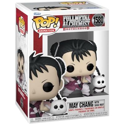 Funko POP! & Buddy: FMA: B May Chang With Panda Full Metal Alchemist: Brotherhood Vinyl figuur om te verzamelen Cadeau-idee Officieel product Speelgoed voor kinderen en volwassenen Fans Funko POP! & Buddy: FMA: B May Chang With Panda Full Metal Alchemist: Brotherhood Vinyl figuur om te verzamelen Cadeau-idee Officieel product Speelgoed voor kinderen en volwassenen Fans