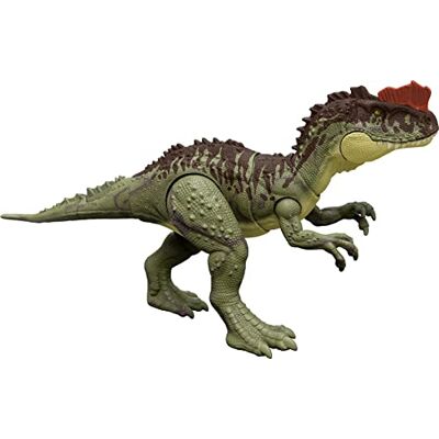 Mattel Jurassic World Yangchuanosaurus Mega Action figuur vleesetende dinosaurussen grote schade met verborgen en scanbare DNA-code, om te verzamelen, speelgoed voor kinderen, vanaf 4 jaar, HDX49 Mattel Jurassic World Yangchuanosaurus Mega Action figuur vleesetende dinosaurussen grote schade met verborgen en scanbare DNA-code, om te verzamelen, speelgoed voor kinderen, vanaf 4 jaar, HDX49
