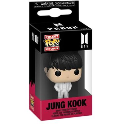 Funko Pop! Sleutelhanger: BTS Jungkook Jung Kook Vinyl minifiguur om te verzamelen Fancy Sleutelhangers Kerstcadeau Cadeau-idee Officiële Producten Muziek Fans Minifiguur Funko Pop! Sleutelhanger: BTS Jungkook Jung Kook Vinyl minifiguur om te verzamelen Fancy Sleutelhangers Kerstcadeau Cadeau-idee Officiële Producten Muziek Fans Minifiguur