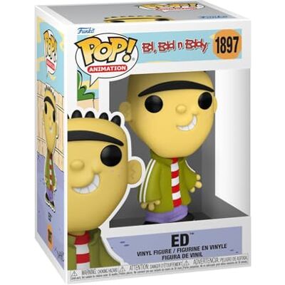 Funko Pop! Animatie: EE&E Ed 1/6 waarschijnlijkheid voor de Chase-variant Ed Edd N Eddy Vinyl verzamelfiguur cadeau-idee officieel product speelgoed voor kinderen en volwassenen Funko Pop! Animatie: EE&E Ed 1/6 waarschijnlijkheid voor de Chase-variant Ed Edd N Eddy Vinyl verzamelfiguur cadeau-idee officieel product speelgoed voor kinderen en volwassenen