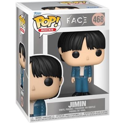 Funko Pop! Rocks: Jimin (Like Crazy), BTS verzamelfiguur, vinyl figuur, cadeau-idee, officieel product, speelgoed voor kinderen en volwassenen, muziekfans, figuur voor verzamelaars Funko Pop! Rocks: Jimin (Like Crazy), BTS verzamelfiguur, vinyl figuur, cadeau-idee, officieel product, speelgoed voor kinderen en volwassenen, muziekfans, figuur voor verzamelaars