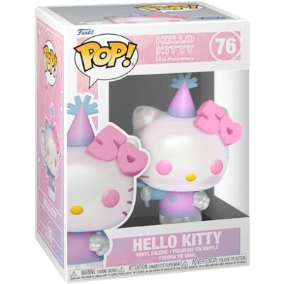 Funko Pop! Sanrio: Hello Kitty 50th Hello Kitty With Balloons Verzamelbaar Vinyl Figuur Cadeau-idee Officiële Producten Speelgoed voor Kinderen en Volwassenen Anime Fans Funko Pop! Sanrio: Hello Kitty 50th Hello Kitty With Balloons Verzamelbaar Vinyl Figuur Cadeau-idee Officiële Producten Speelgoed voor Kinderen en Volwassenen Anime Fans