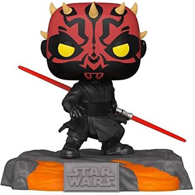 Funko Pop! Deluxe: SW Sith Dark Maul Glow In the Dark Star Wars Vinyl figuur om te verzamelen Cadeau-idee Officieel product Speelgoed voor kinderen en volwassenen Filmfans Funko Pop! Deluxe: SW Sith Dark Maul Glow In the Dark Star Wars Vinyl figuur om te verzamelen Cadeau-idee Officieel product Speelgoed voor kinderen en volwassenen Filmfans