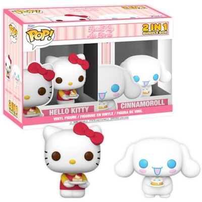 Funko 2025 Box Hello Kitty 2 Pack Cinnamoroll & Hello Kitty With Cake & Hello Kitty Vinyl verzamelfiguur Cadeau-idee Officieel product Anime Fans Funko 2025 Box Hello Kitty 2 Pack Cinnamoroll & Hello Kitty With Cake & Hello Kitty Vinyl verzamelfiguur Cadeau-idee Officieel product Anime Fans