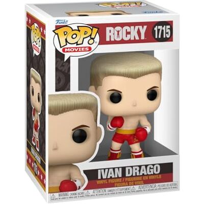 Funko Pop! Movies: Rocky Ivan Dragon Rocky Franchise Vinyl verzamelfiguur Cadeau-idee Officieel product Speelgoed voor kinderen en volwassenen Filmfans Funko Pop! Movies: Rocky Ivan Dragon Rocky Franchise Vinyl verzamelfiguur Cadeau-idee Officieel product Speelgoed voor kinderen en volwassenen Filmfans